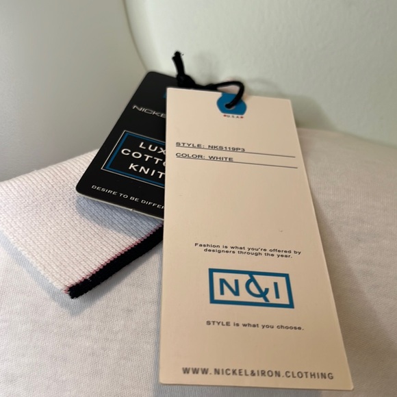 Nickel and Iron Mens Polo Size XL. New With Tags. NWT - Picture 8 of 10